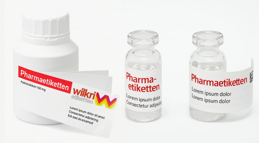 Pharmaetiketten Druckerei wilkri